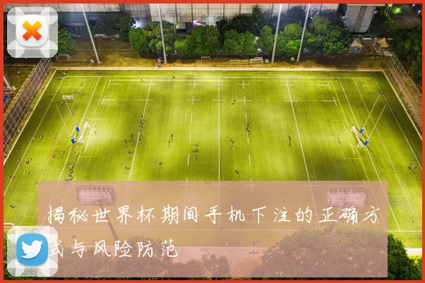 揭秘世界杯期间手机下注的正确方式与风险防范