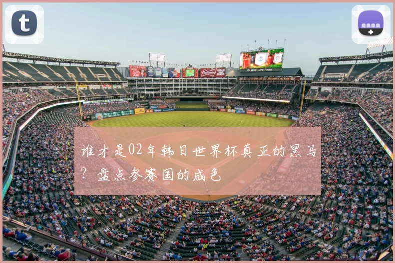 谁才是02年韩日世界杯真正的黑马？盘点参赛国的成色
